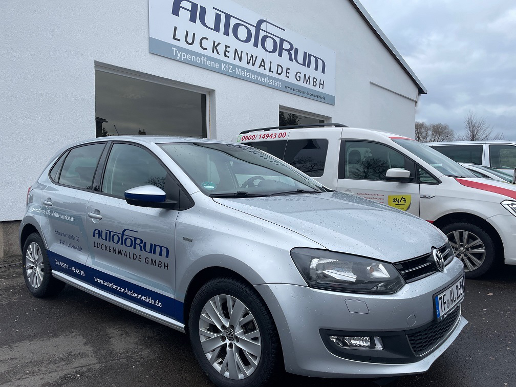 Autoforum Luckenwalde, Motorservice, Reperaturen, Wartung, Service, KfZ-Werkstatt, Fassade